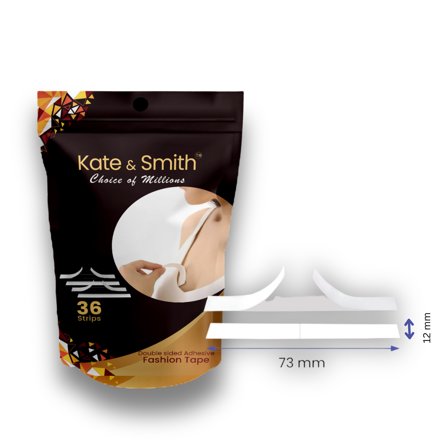 Double sided adhesive Fashion Tape - 36 Strips